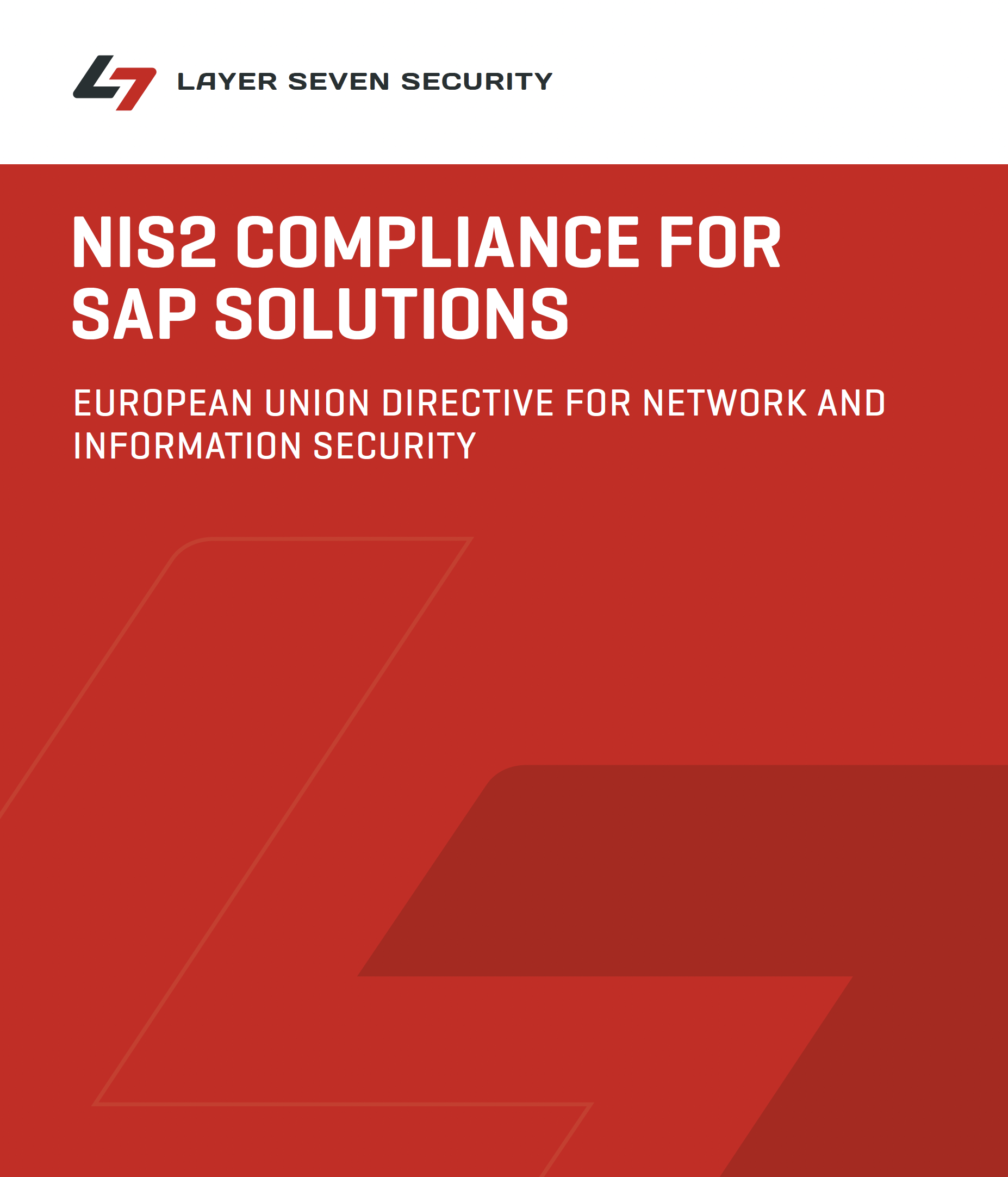 NIS2 Compliance for SAP Solutions Whitepaper