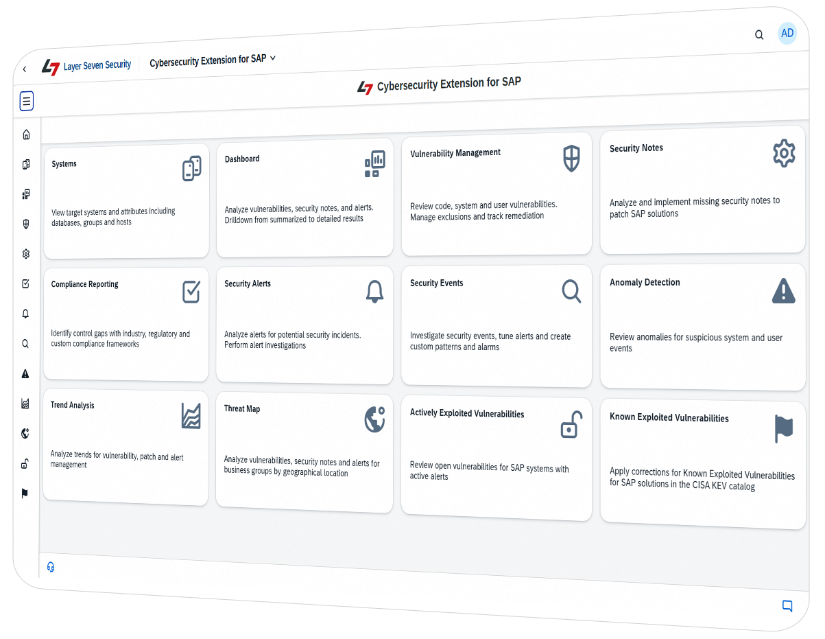 Request a Demo of Cybersecurity Extension for SAP